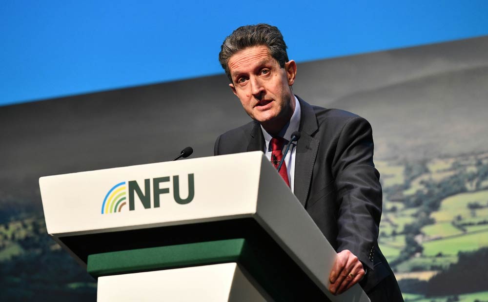 Images from the climate change session at NFU conference 20.