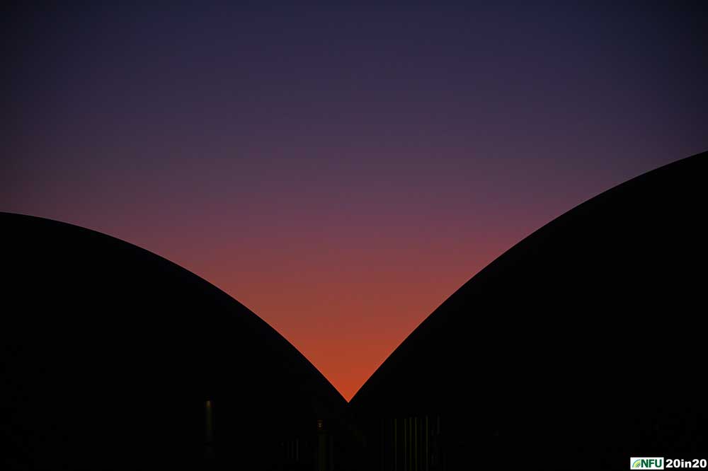 <h4>An anaerobic digestion plant on the Euston Estate</h4><p>Euston Biogas Ltd’s anaerobic digestion Plant photographed at sunset. The plant produces enough gas to power 6,000 homes. Photo: Nikon D4s + 80-200mm F2.8 (100mm) 1/250 @ F2.8 ISO 800</p><p>Warren’s comments: <em>This image was originally taken in daylight but it needed the lighting to be a bit more dramatic. So this version was taken at twilight a few weeks later.</em></p>