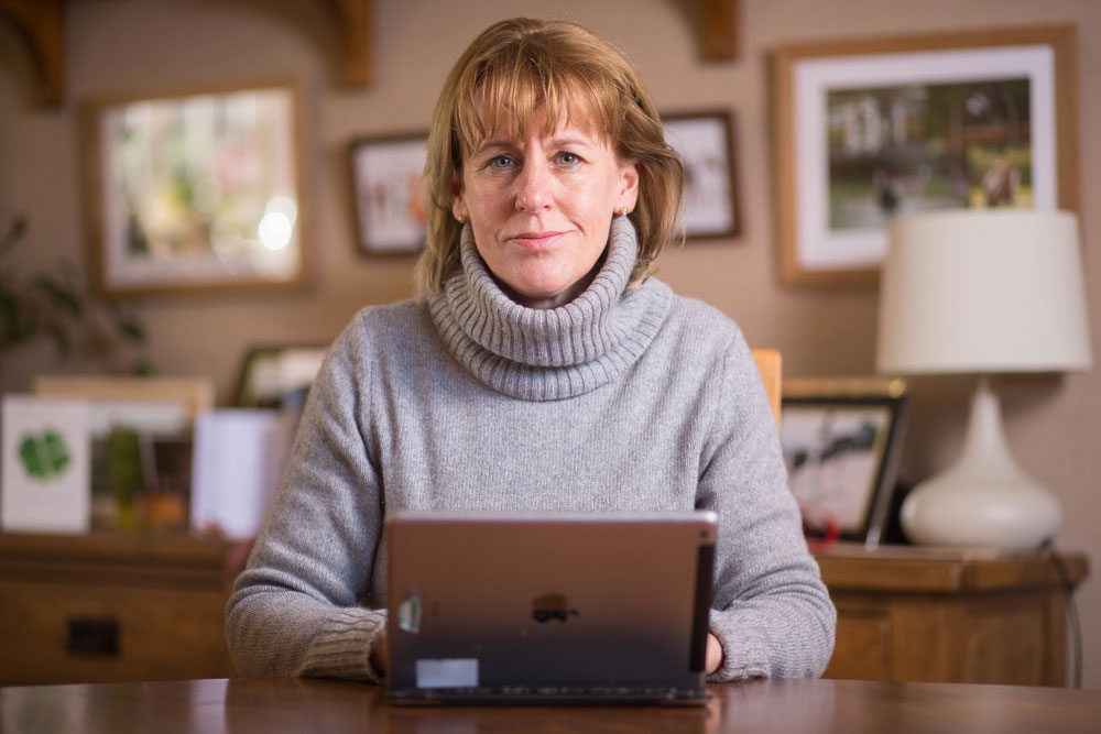 Minette Batters pictured at home