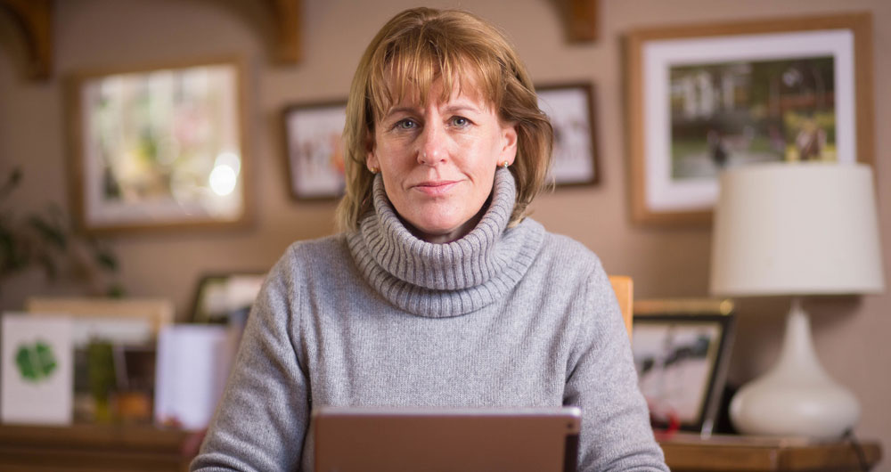 Minette Batters pictured at home