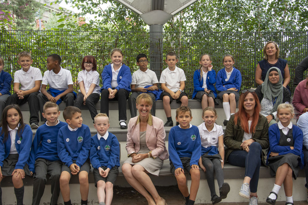 Minette Batters at the launch of the STEM competition at Think Tank Science Museum in September 2018