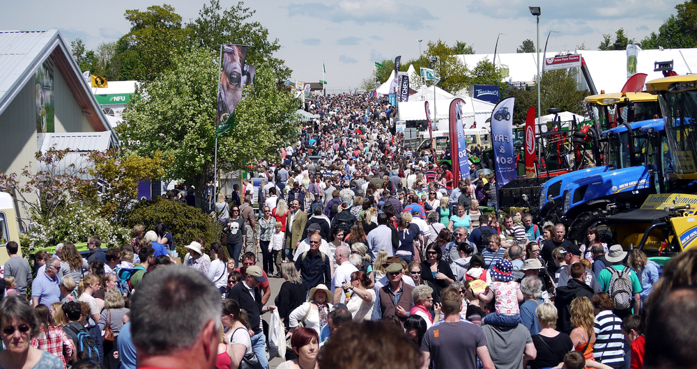 Crowds at Devon County Show